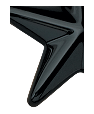Image of Gemini formed plastic letter using Number 2025 Black CAB Renewal Plastic.