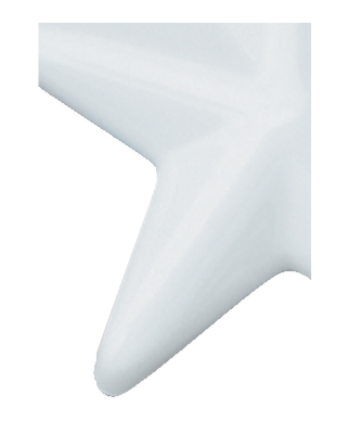 Image of Gemini formed plastic letter using Number 5687 White CAB Renewal Plastic.