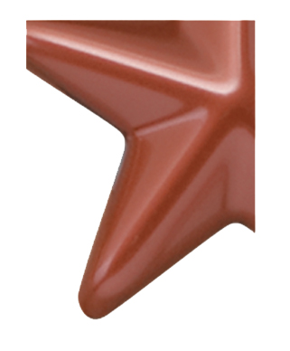 Image of Gemini formed plastic letter using Number 6366 Copper CAB Renewal Plastic.