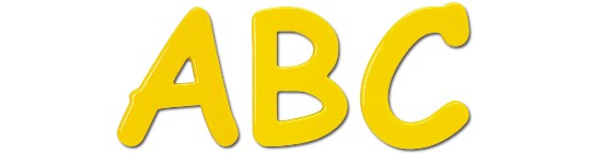 Image of Gatorfoam Office Wall Lettering in comic-sans-bold font style.