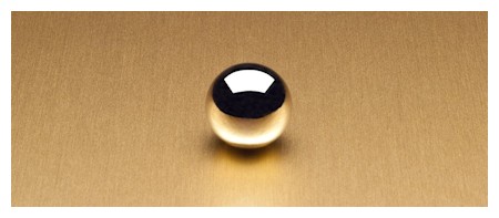 Image of Number 6258 Satin Brushed Gold Aluminum.
