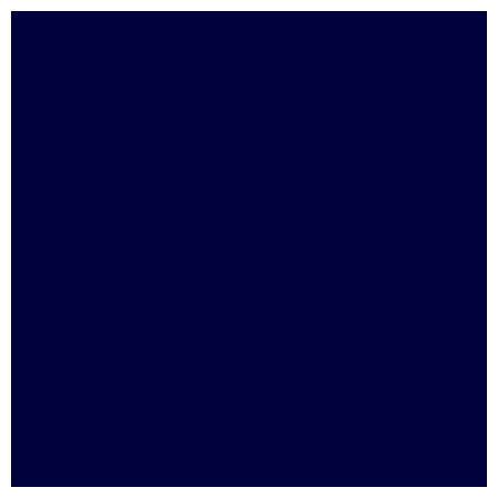 Image of Dark-Blue paint color on Foam Letters.