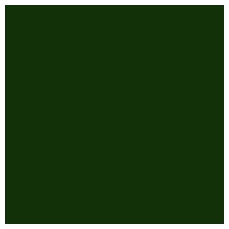 Image of Jubilee-Green paint color on Foam Letters.