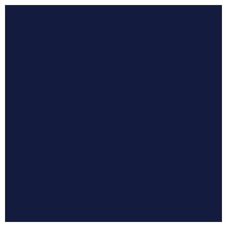 Image of Reflex-Blue paint color on Foam Letters.