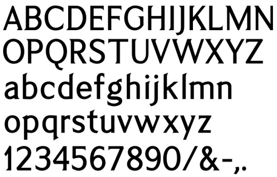 Image of our complete alphabet in Forward Thinking font for cast metal dimensional Letters