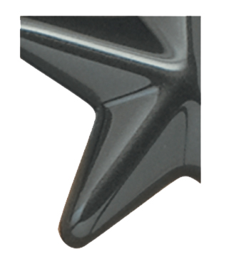 Image of Gemini formed plastic letter using Number 3130 Duranodic Bronze CAB Renewal Plastic.