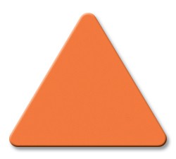 Image of Gemini Rampart Orange Acrylic Materials Number 0256.