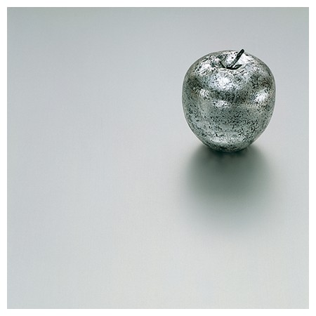 Image of Number 909 Gemini Satin Silver Aluminum metal laminate for acrylic.